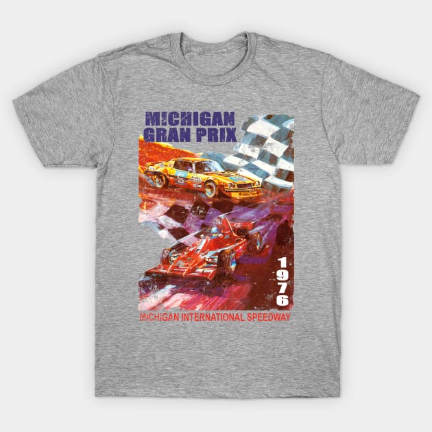 Michigan Gran Prix T-Shirt by retrorockit
